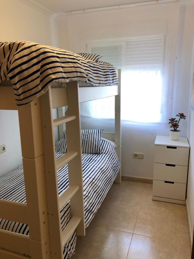 Espectacular 1ª Linea De Playa...Te Enamoraras!!! Apartment ฟูเอนฮิโรลา ภายนอก รูปภาพ